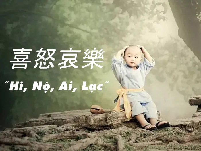 Giải thích hỉ nộ ai lạc trong văn hóa và ngôn ngữ tiếng Trung