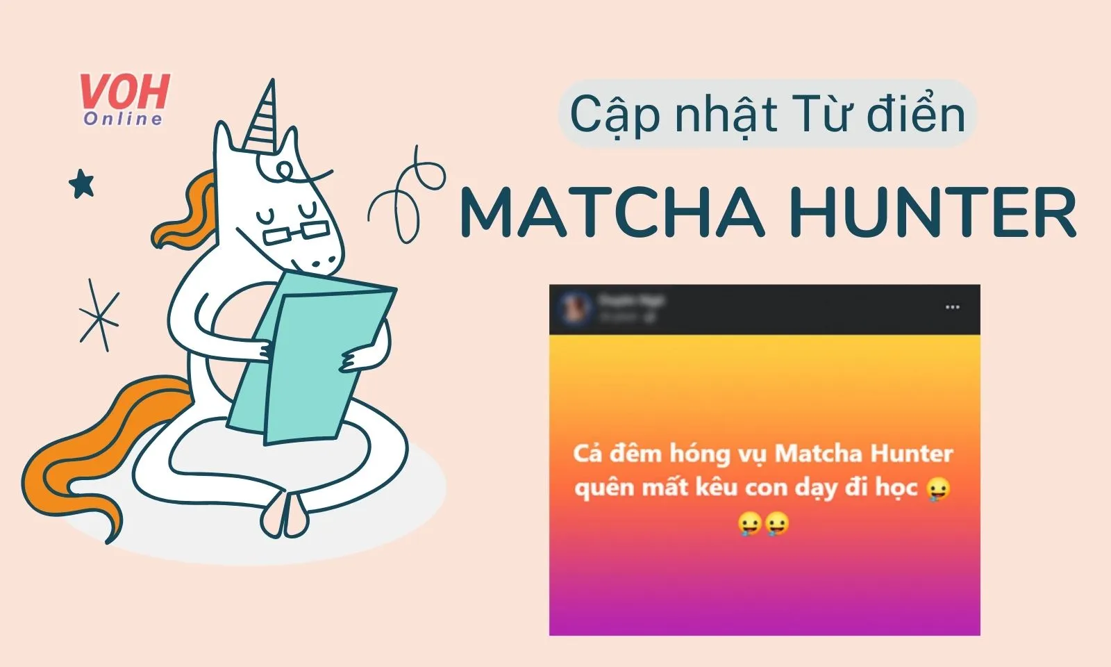 Thumbnail Matcha hunter là gì