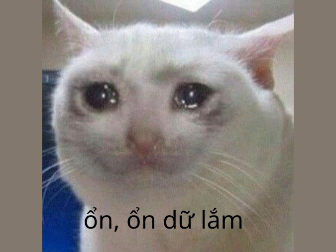 Meme Gwenchana với hình ảnh biểu cảm mệt mỏi, đại diện cho việc gồng mình của giới trẻ