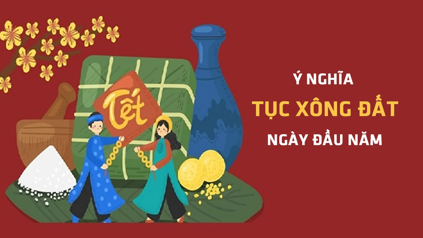 Phong tục xông đất đầu năm mới, một nét văn hóa đẹp của Tết Nguyên đán 2025