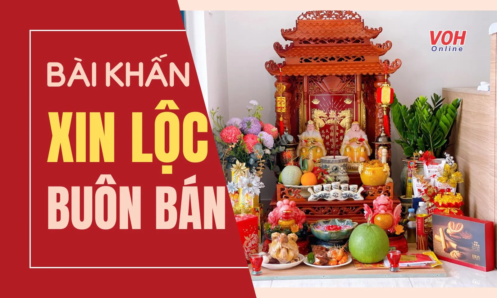 Các bài khấn nguyện hằng ngày xin lộc kinh doanh buôn bán
