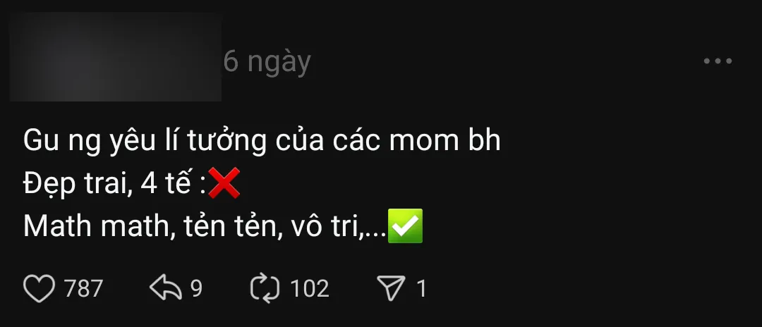 Xu hướng chọn người yêu "mát mát, tẻn tẻn, vô tri" của giới trẻ