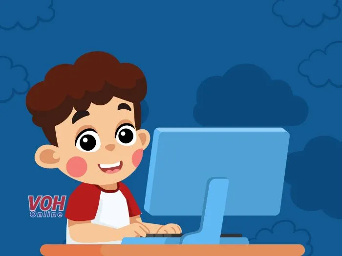 Hình ảnh một người đang làm việc trên máy tính với phần mềm bảng tính Excel, minh họa cho ý nghĩa của "Ex" trong tin học