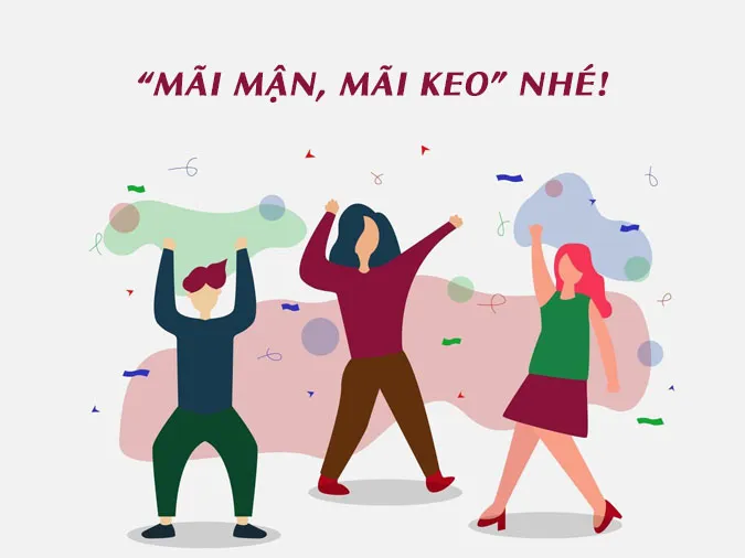 Giao tiếp thời đại số và sự phổ biến của cụm từ mãi mận mãi keo trong giới trẻ.