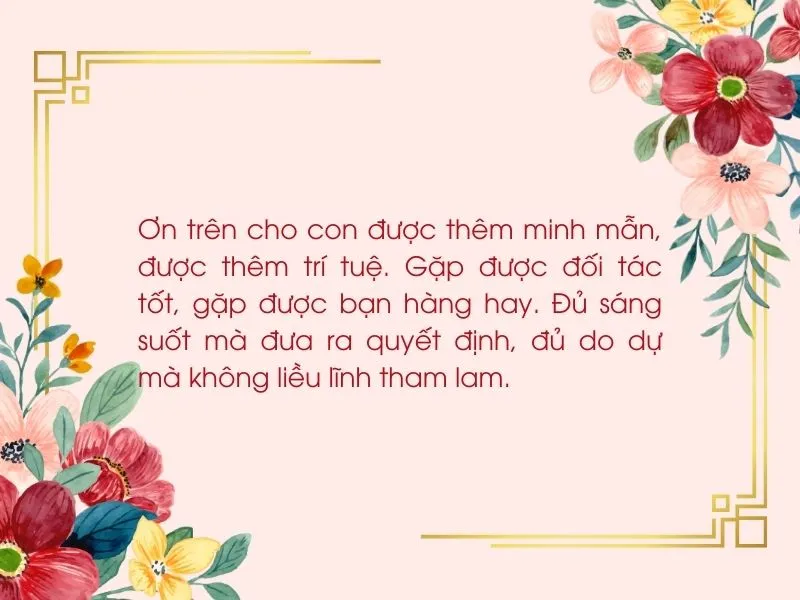 Mâm cúng đầy đủ lễ vật cho nghi lễ cầu tài lộc, chuẩn bị theo hướng dẫn bài khấn xin lộc buôn bán.