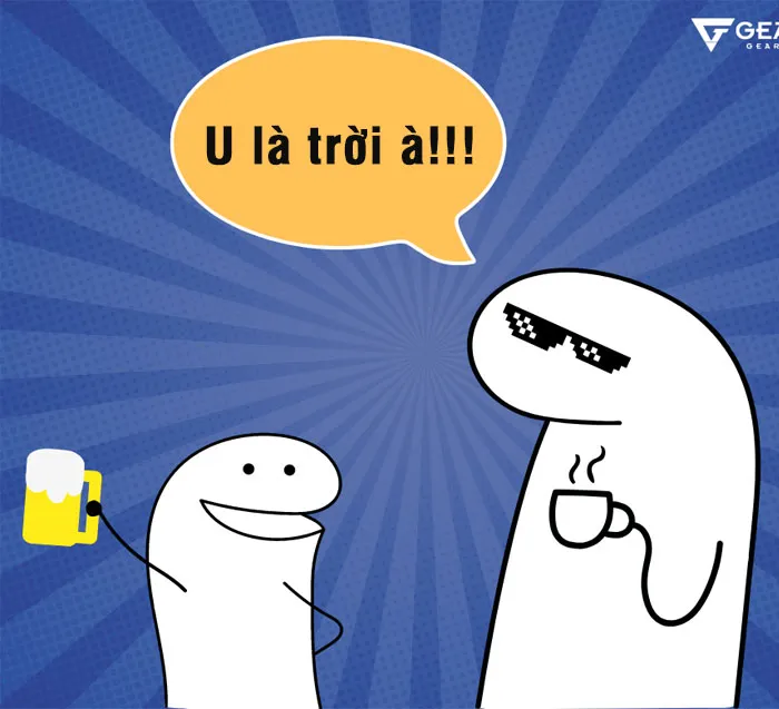 Meme U là trời theo kiểu cạn lời