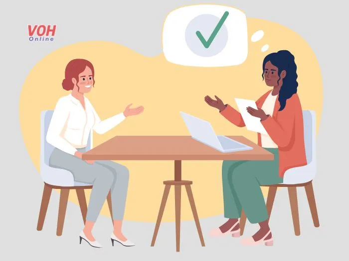 Phản ứng thiếu chuyên nghiệp khi ứng tuyển và phỏng vấn