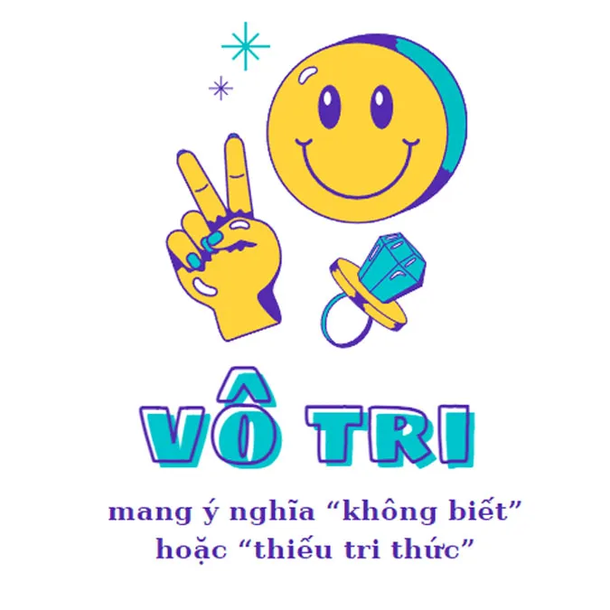 Định nghĩa "vô tri" theo nghĩa Hán Việt và tiếng Việt khá tương đồng