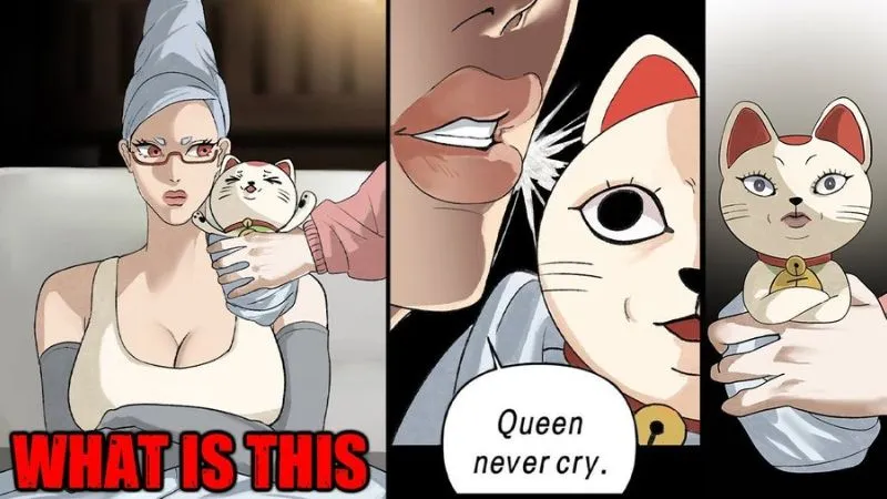 “Queen Never Cry” phiên bản “meo meo”