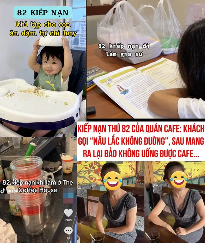 Những câu chuyện hài hước về "kiếp nạn thứ 82" thường được cộng đồng mạng chia sẻ, tạo nên sự đồng cảm và tiếng cười.