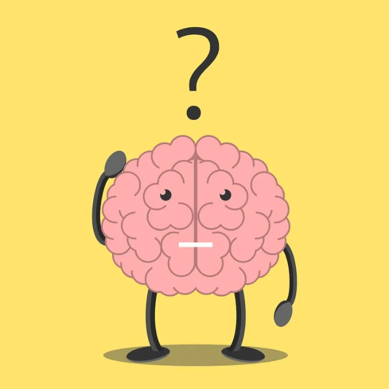 Não cá vàng ở người trẻ: Một người trẻ đang cảm thấy căng thẳng và khó nhớ
