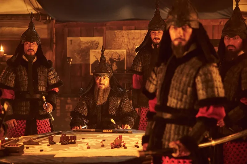 Đô đốc Yi Sun Shin chỉ huy thủy quân phục kích hạm đội Nhật Bản