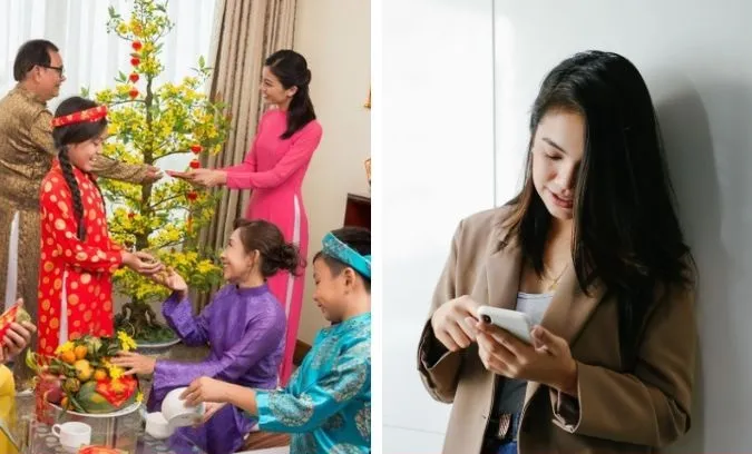 Nét đẹp chúc Tết truyền thống, gắn kết tình thân trong không khí Tết xưa và Tết nay