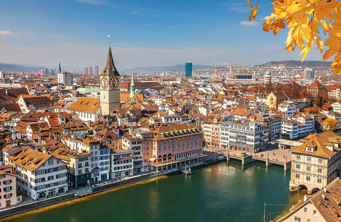 Thành phố Zurich, Thụy Sĩ – trung tâm tài chính và văn hóa hiện đại