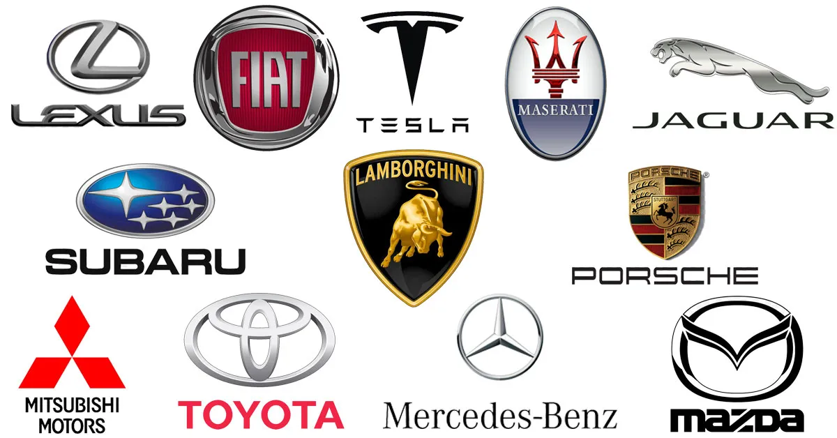 Hình ảnh tổng hợp ý nghĩa logo các hãng xe hơi nổi tiếng thế giới, từ biểu tượng lịch sử đến tầm nhìn tương lai
