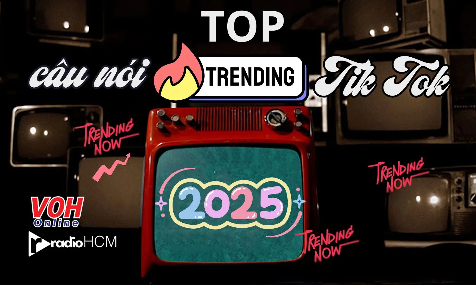 Tổng hợp các cụm từ hot trend viral trên TikTok, tượng trưng cho sự bùng nổ của Tung tung tung Sahur và Bánh mì ram ram