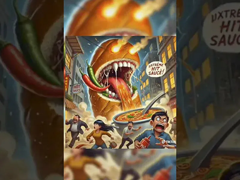 Meme "Bánh mì ram ram" với hình ảnh bánh mì được nhân hóa, biểu tượng của trào lưu brain rot