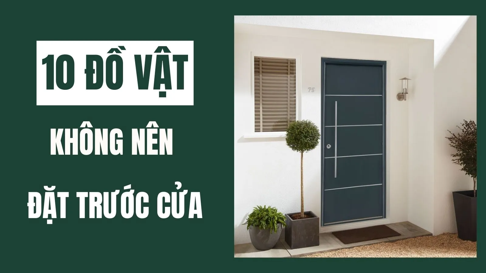 Những vật phẩm phong thủy không nên đặt gần bàn thờ Thần Tài
