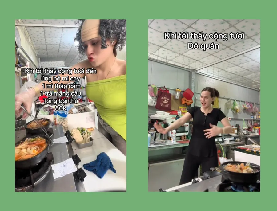 TikToker Vy Anh, người khởi xướng "cộng tươi"