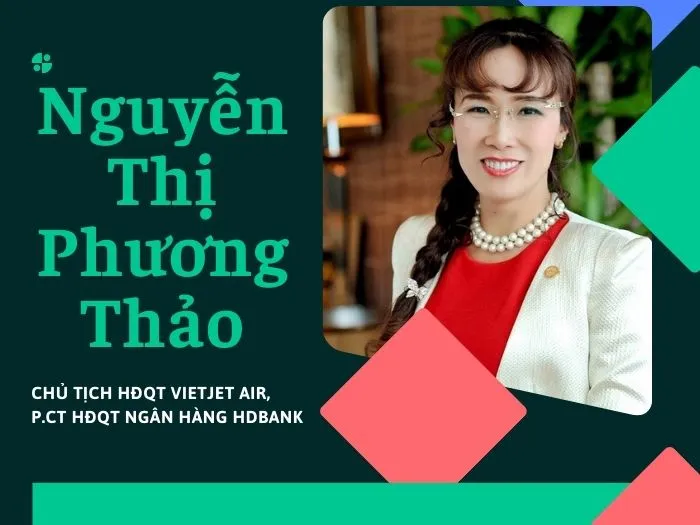 Bà Nguyễn Thị Phương Thảo, nữ tỷ phú hàng đầu Việt Nam và CEO VietJet Air