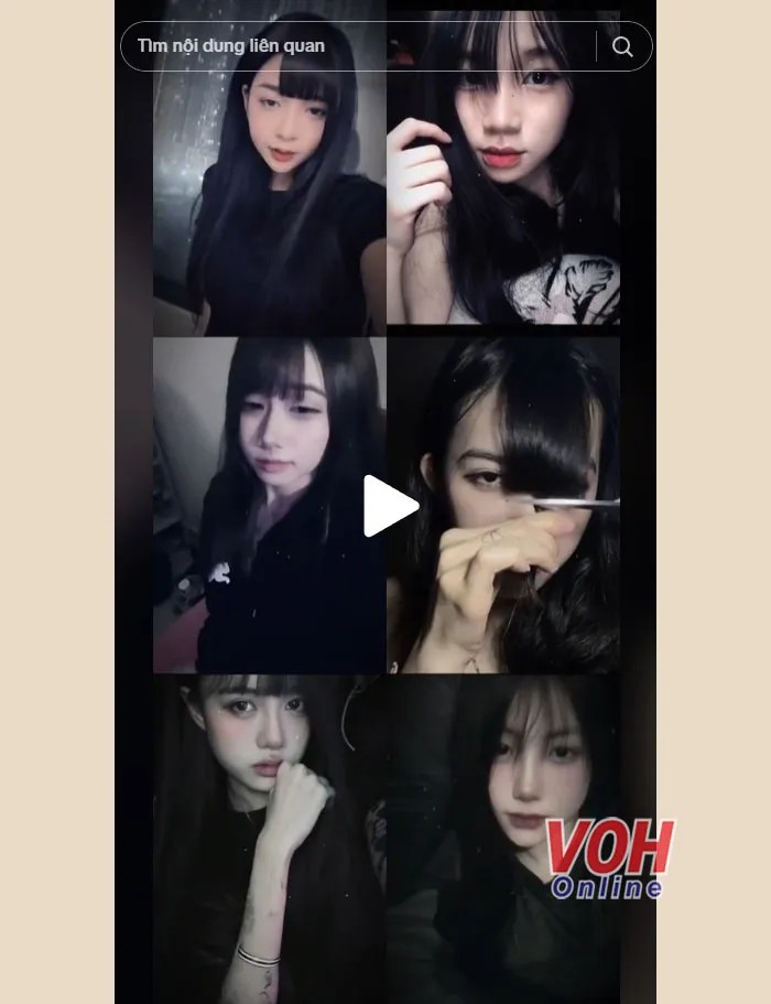 Giới trẻ Việt Nam hưởng ứng "hệ tư tưởng Nanfang" thông qua phong cách trang điểm và kiểu tóc mái ngố thịnh hành.