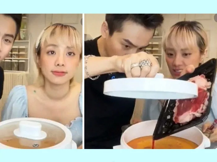 Ca sĩ Miko Lan Trinh với biểu cảm hào hứng, nguồn gốc của trend cà nhính viral trên mạng xã hội