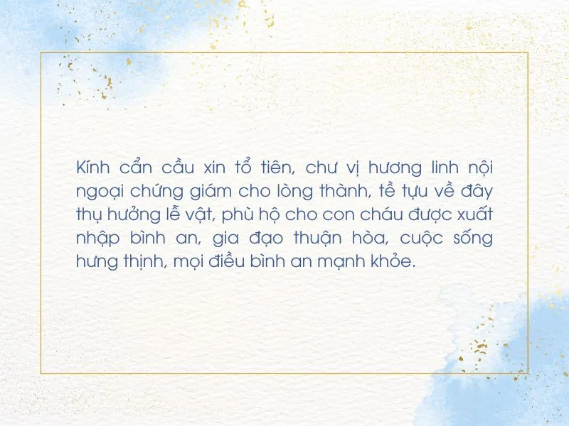 Bàn thờ gia tiên với đèn cầy và bát hương trong văn khấn nhập trạch