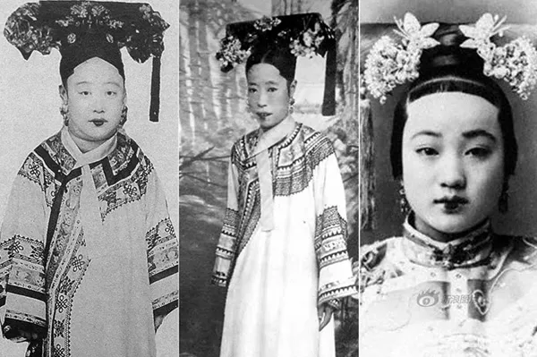 Hình ảnh ba phi tần thời Quang Tự: Cẩn Phi, Long Dụ Hoàng hậu và Trân Phi, gắn liền với quyền lực của Từ Hi Thái hậu