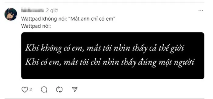Khi Wattpad tỏ tình