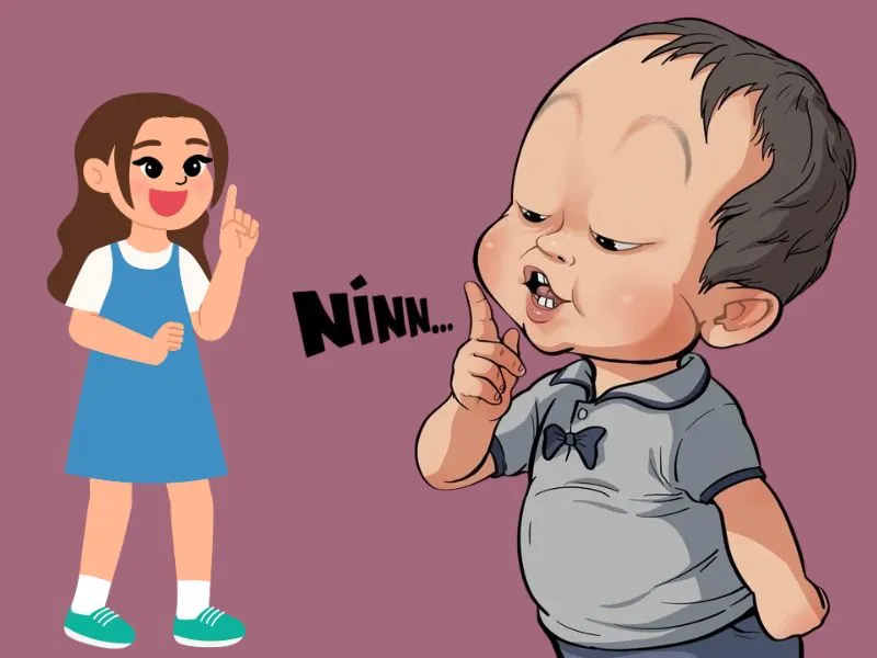 Hàng loạt meme “nín” ra đời - Ảnh: Canva