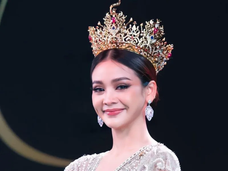 “Cà thơi” là một thuật ngữ gen Z được bắt nguồn từ câu nói đùa hài hước của nàng hậu Engfa Waraha - Ảnh: Phụ nữ và pháp luật