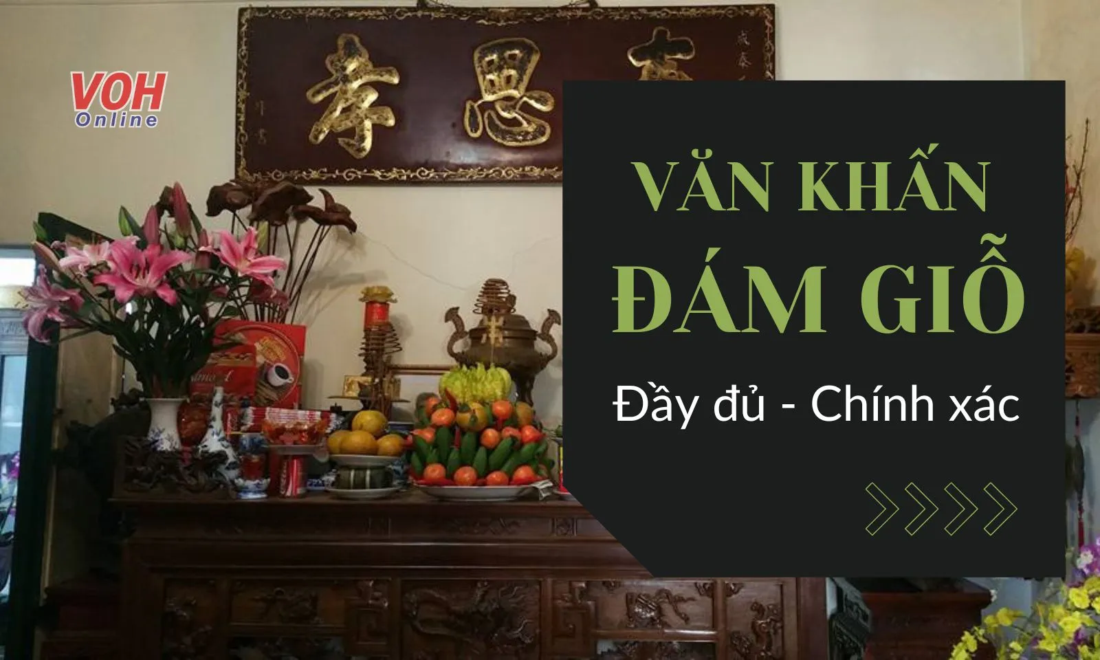 Tổng hợp các bài văn khấn ngày giỗ và Tết Thanh minh ý nghĩa