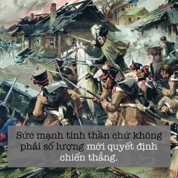 Napoleon trên lưng ngựa, biểu tượng cho sức mạnh và tinh thần bền chí qua những câu nói hay
