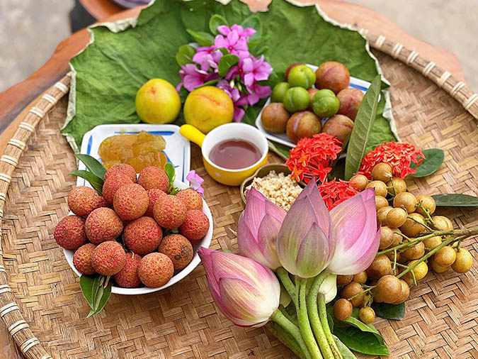 Mâm cúng đơn giản trong Tết Đoan Ngọ