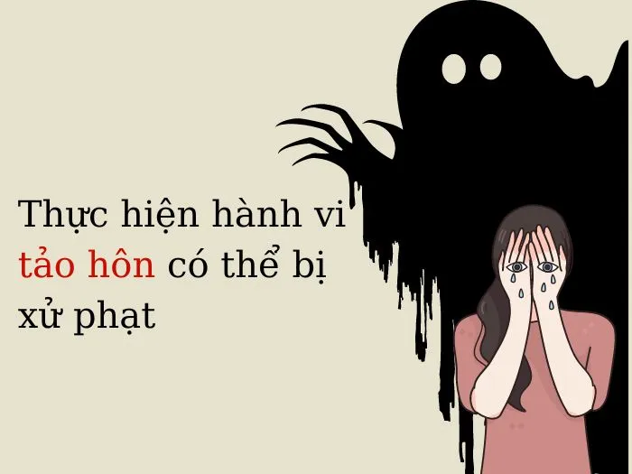 Biểu tượng cán cân công lý và cuốn luật, đại diện cho các quy định pháp luật xử phạt hành vi tảo hôn và tổ chức tảo hôn