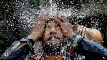 Bản đồ mô phỏng hiện tượng La Nina gây ảnh hưởng đến khí hậu toàn cầu