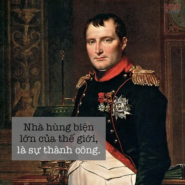 Napoleon Bonaparte suy tư, thể hiện những triết lý và câu nói hay của ông