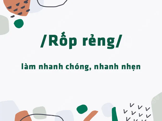 Tiếng lóng "rốp rẻng là gì" được sử dụng phổ biến trong giao tiếp của người miền Nam