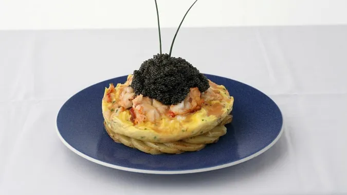 Zillion Dollar Lobster Frittata được mệnh danh là món trứng đắt nhất thế giới
