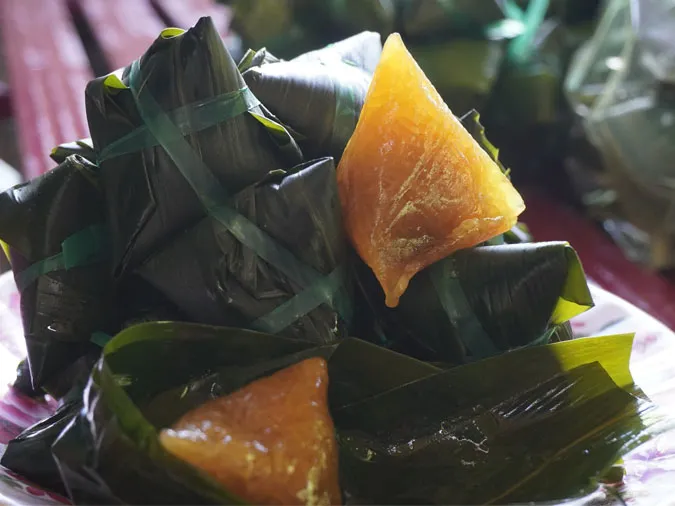 Bánh tro là loại bánh thường thấy trong ngày Tết Đoan Ngọ