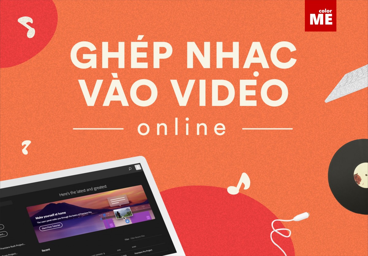Giao diện Voice2v thân thiện giúp ghép nhạc vào video online hiệu quả