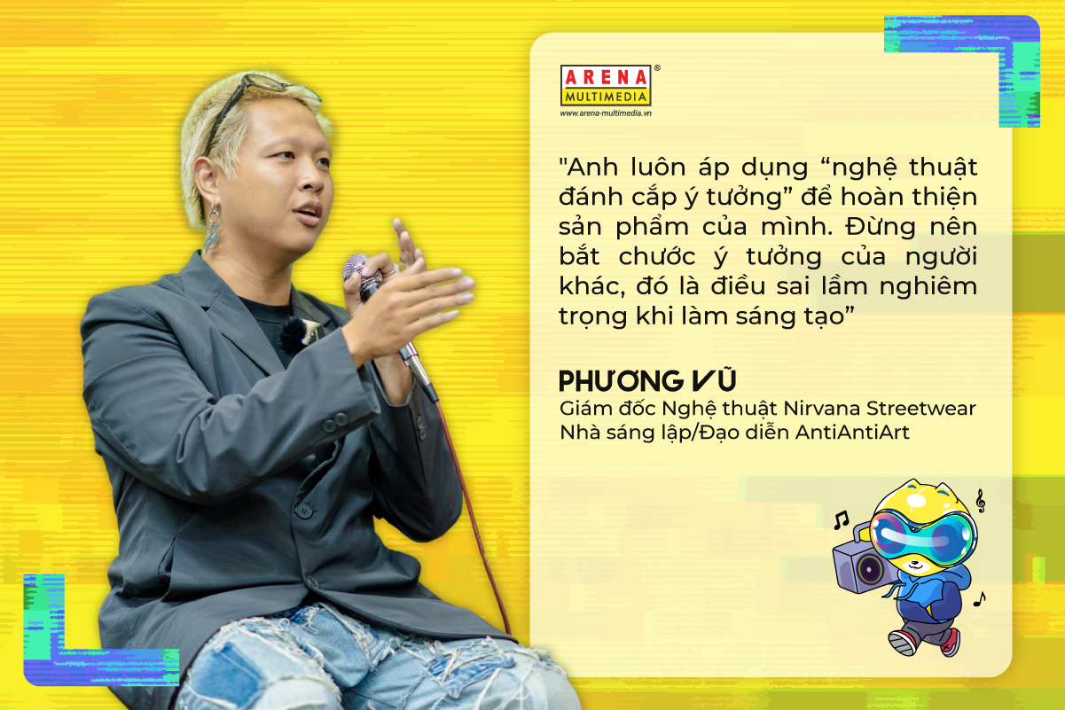Đội ngũ sáng tạo tại studio Antiantiart do Phương Vũ thành lập và điều hành