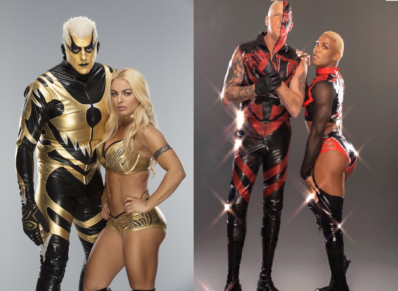 Mandy Rose tạo dáng chuyên nghiệp, thể hiện vẻ đẹp của đô vật
