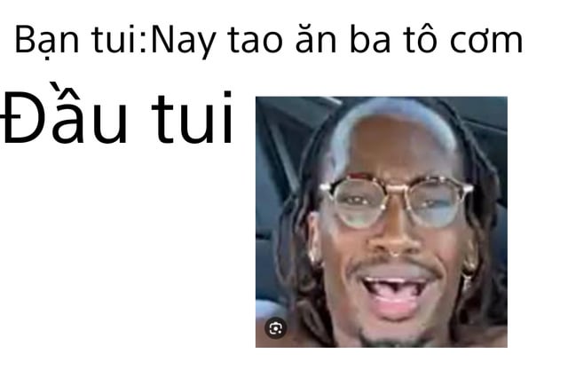 Biểu tượng "ăn ba tô cơm" với hình ảnh Dreamybull lan truyền trên mạng xã hội