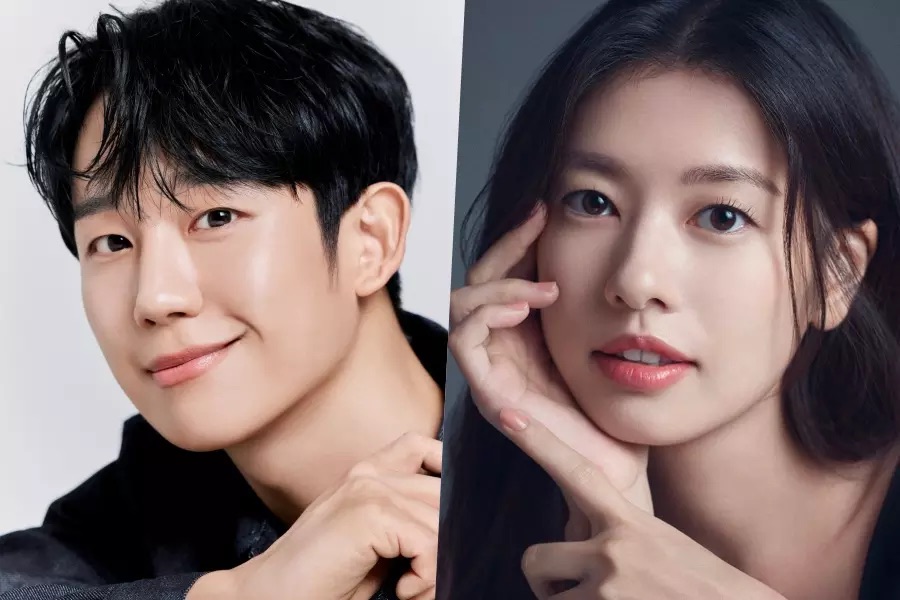 Jung Hae In trong trang phục đời thường, biểu cảm thân thiện, gợi nhớ đến các dự án phim mới của anh