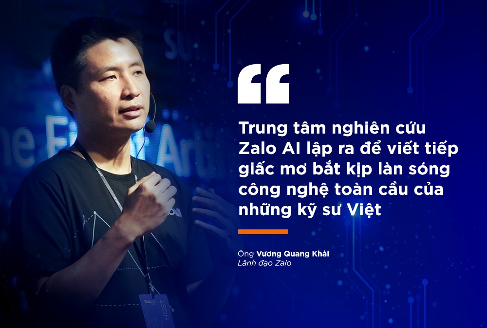 Giao diện ứng dụng Zalo, thành quả đột phá của Vương Quang Khải tại Việt Nam
