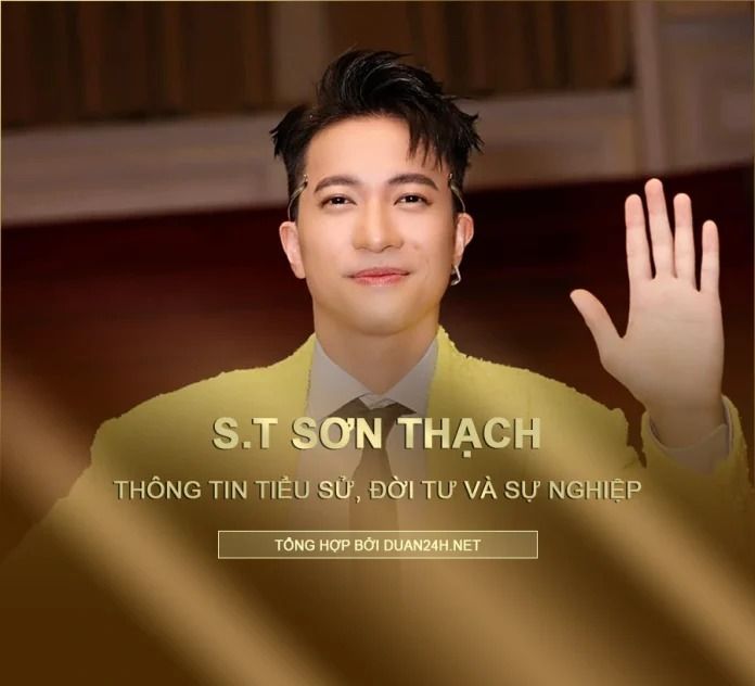 Ninh Dương Lan Ngọc và S.T Sơn Thạch tươi cười thân thiết trong một sự kiện