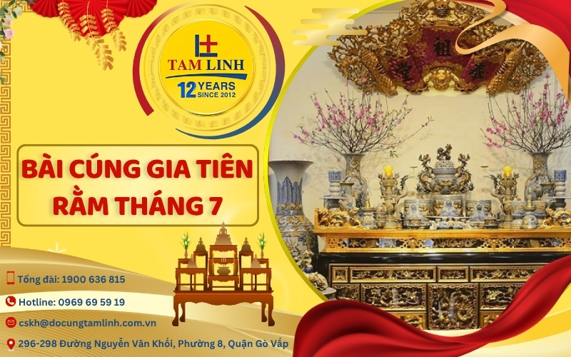 bài cúng gia tiên rằm tháng 7
