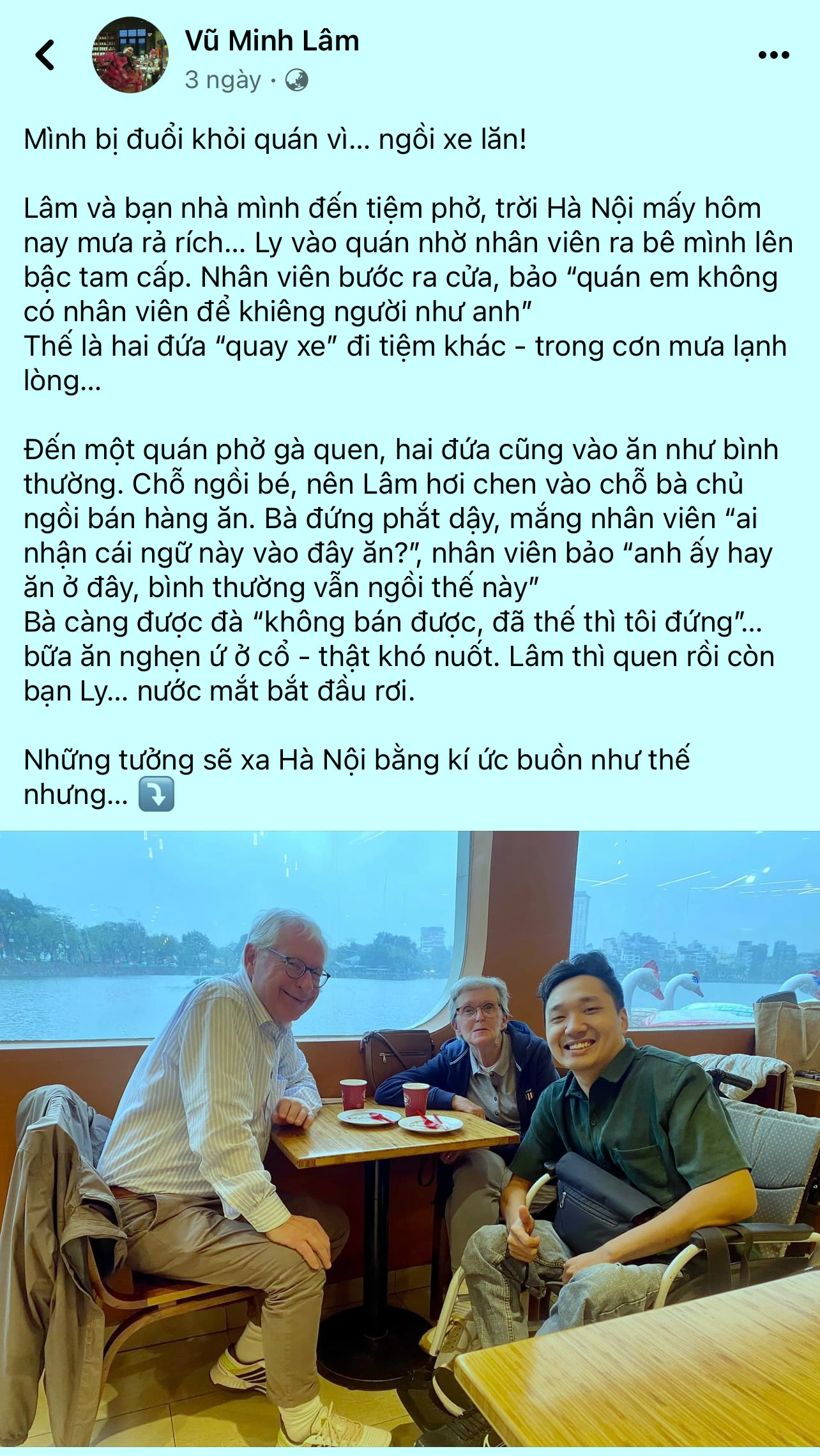 Vũ Minh Lâm người khuyết tật truyền cảm hứng trên TikTok với nụ cười rạng rỡ