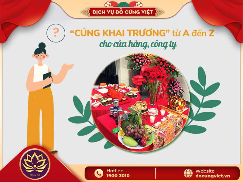 Các bước trong quy trình cúng khai trương quán ăn chuẩn